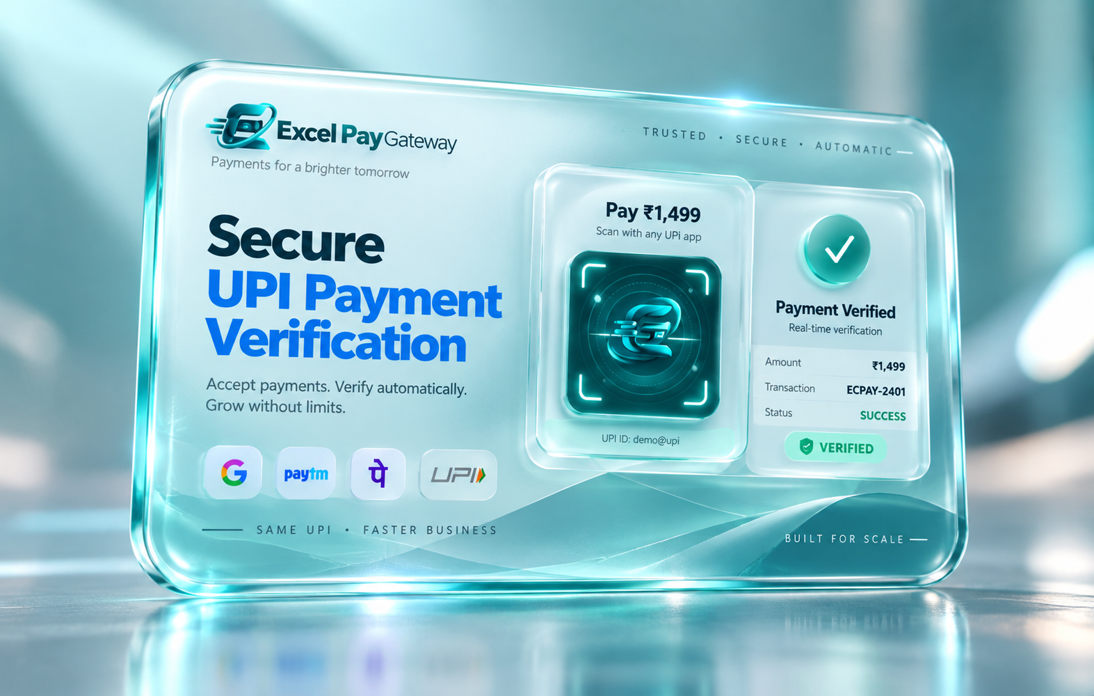 Phone Pay Excel PayGateway – Secure UPI Payment Verification & Automatic Payment System